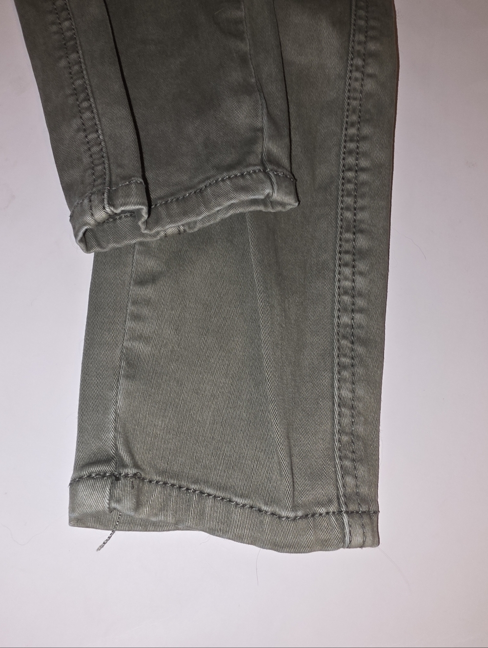 Anthropologie Utility Pants Size 26 Olive Green - Picture 8 of 10